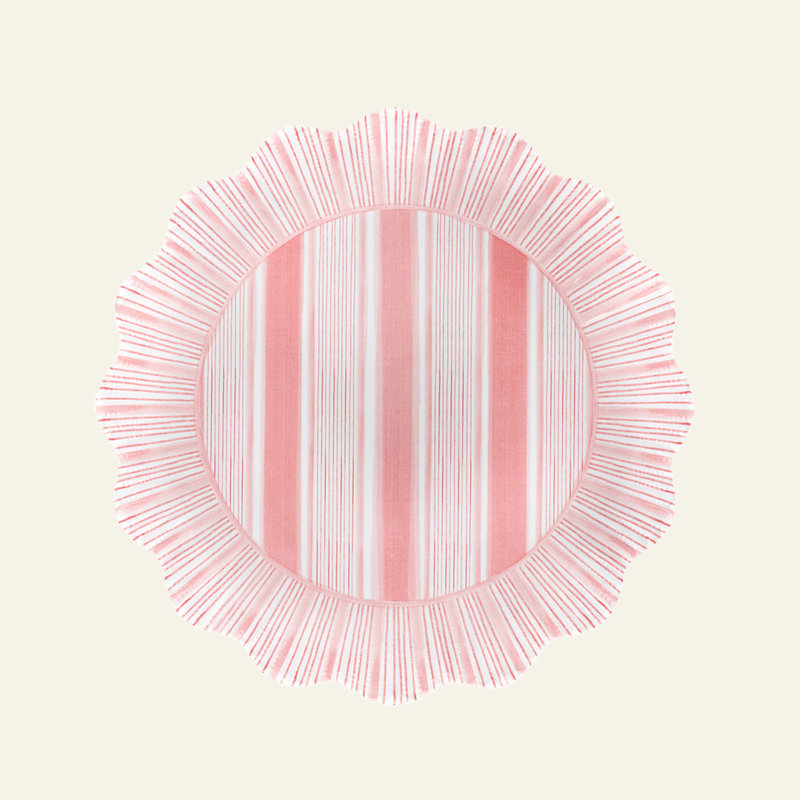 Cabana Stripe Melamine | Dessert Plate Set