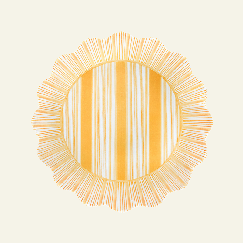 Cabana Stripe Melamine | Dessert Plate Set