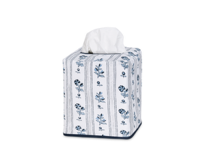 Photo of the Cabanon Stripe | Tissue Box Cover ensemble.