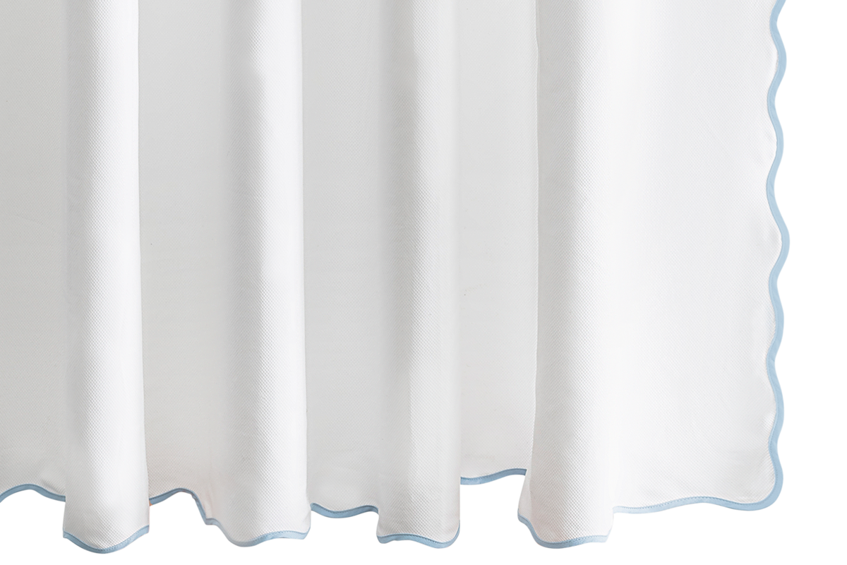 Camilla Pique Shower Curtain