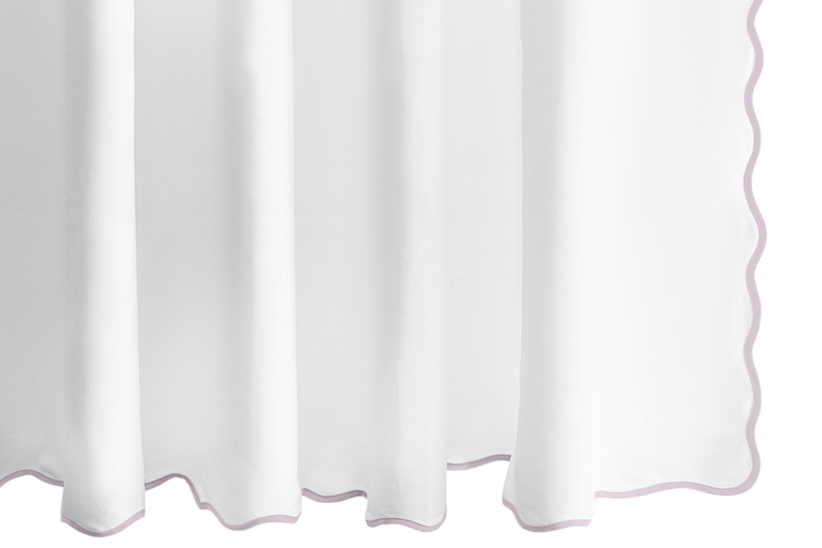 Camilla Pique Shower Curtain