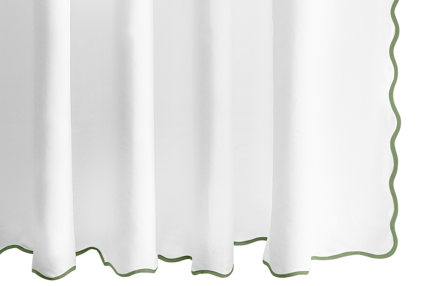 Camilla Pique Shower Curtain