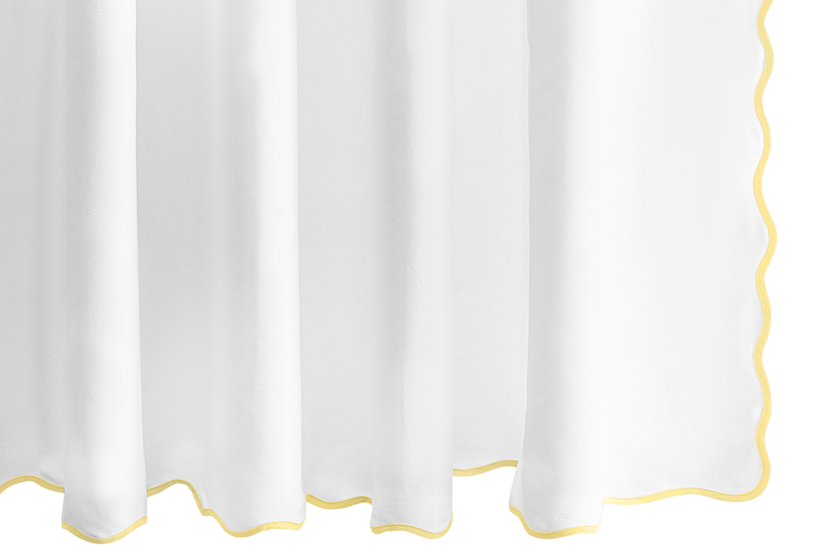 Camilla Pique Shower Curtain