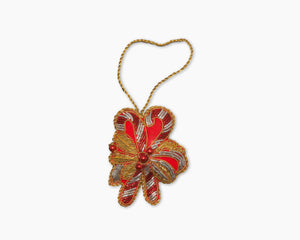 Photo of the Candy Canes Ornament ensemble.