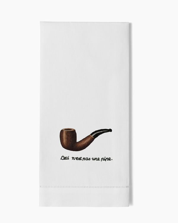 Photo of the Ceci Pipe Hand Towel ensemble.