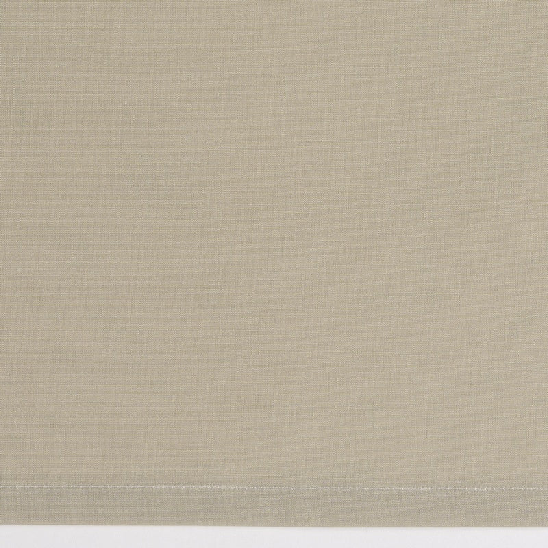 Close-up of a beige textile with a subtle weave, featuring Estrela Pillowcase by Celso de Lemos available at Linen Society.
