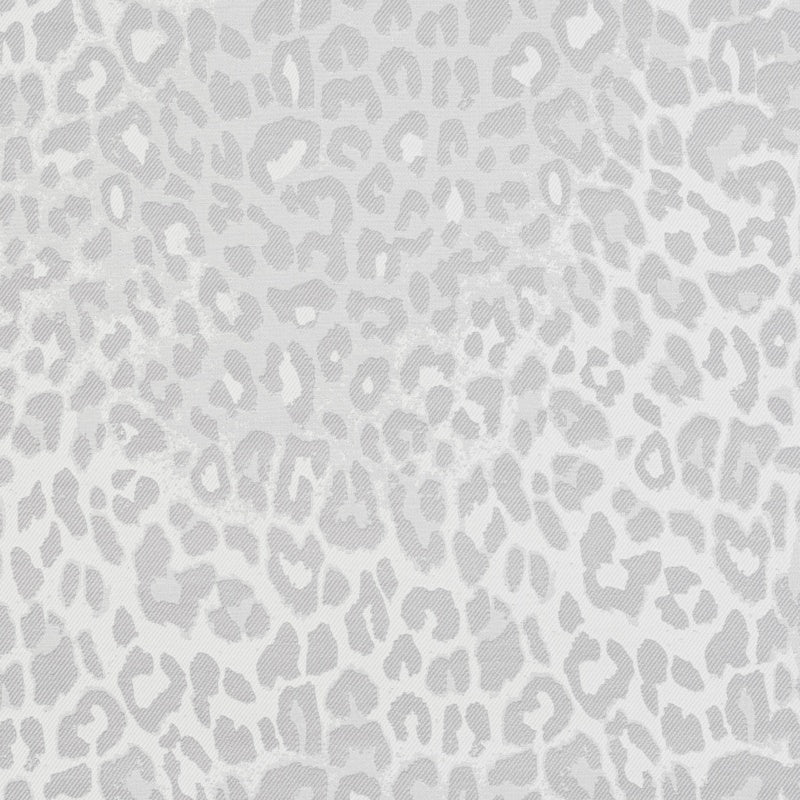 Close-up of a neutral grey leopard print fabric texture. featuring Jag Pillow Cover by Celso de Lemos available at Linen Society.