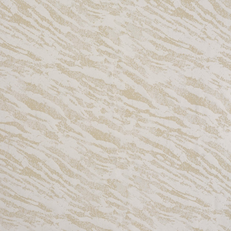 Close-up of Neve ivory and champagne wave-textured jacquard weave.