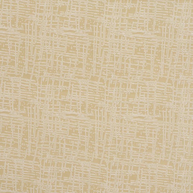 Close-up of Celso de Lemos Partition pillowcase in honey, showing woven crosshatch texture detail.