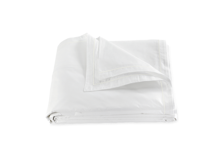 Photo of the Ceylon Satin Stitch | Duvet Cover ensemble.