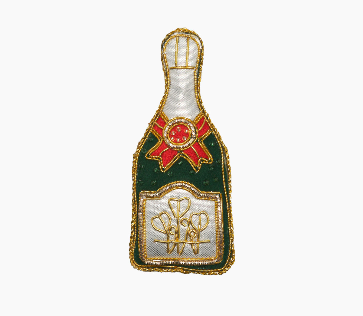 Champagne Bottle Ornament - Thumbnail 4