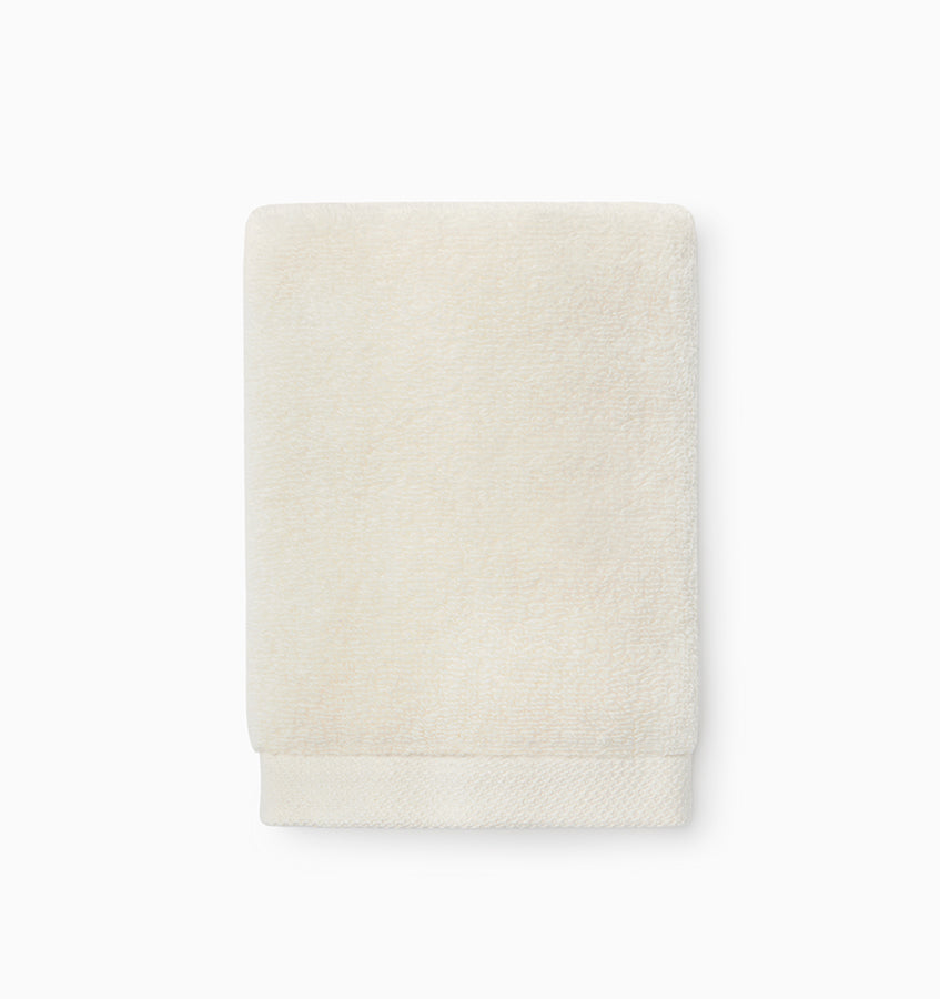 Sferra Cielo | Washcloth Ivory