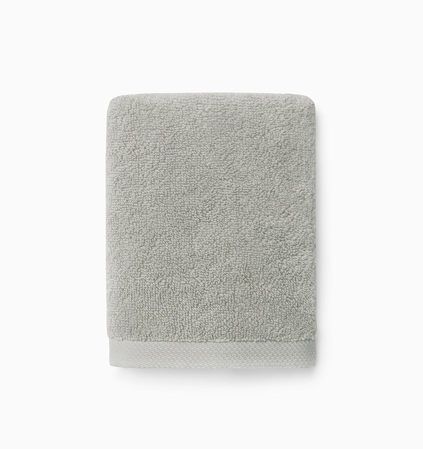 Sferra Cielo | Washcloth Platinum