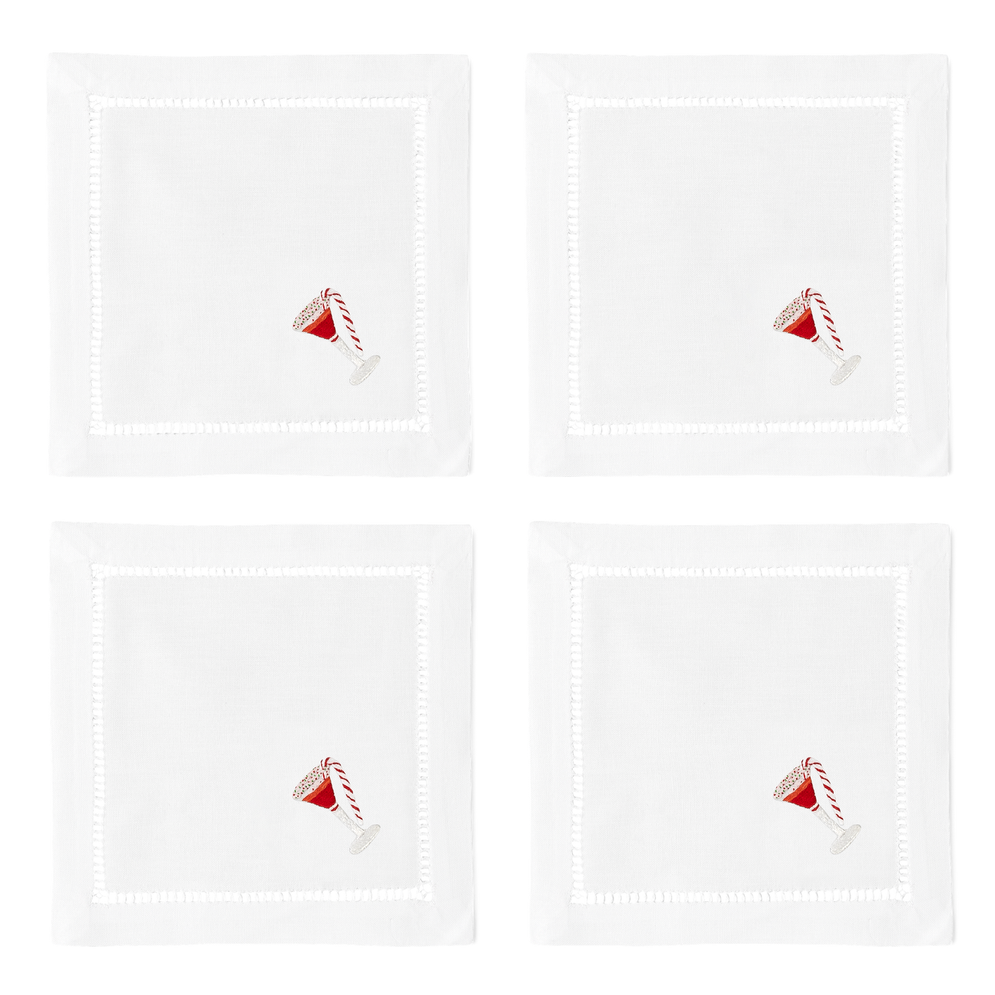 Peppermint Martini Cocktail Napkins