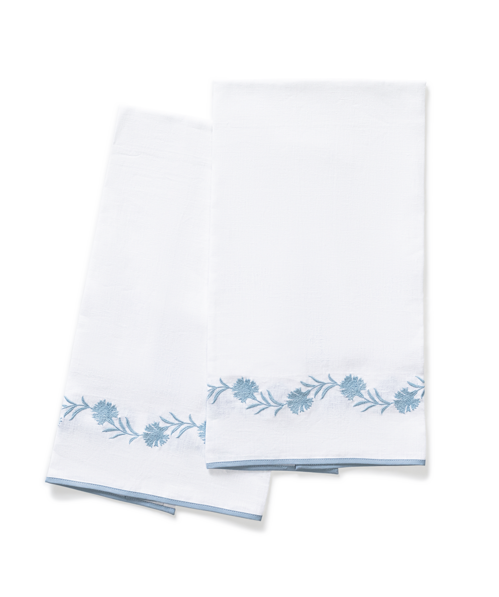 Daphne | Embroidered Guest Towel Set