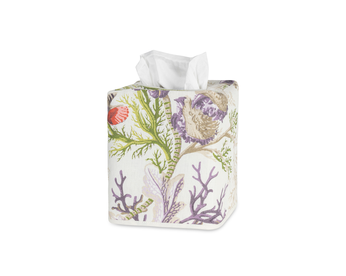 Del Tesoro | Linen Tissue Box Cover