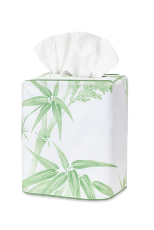 Photo of the Dominique | Tissue Box Cover ensemble.