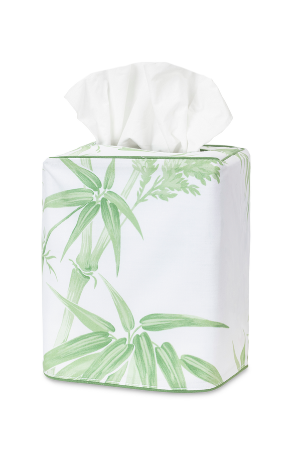 Photo of the Dominique | Tissue Box Cover ensemble.