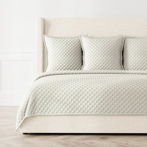 Photo of the Double Diamond | Coverlet Set ensemble.