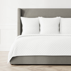 Photo of the Double Diamond | Coverlet Set ensemble.