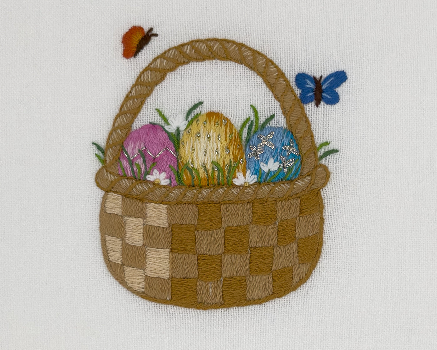 Easter Basket Hand Towel