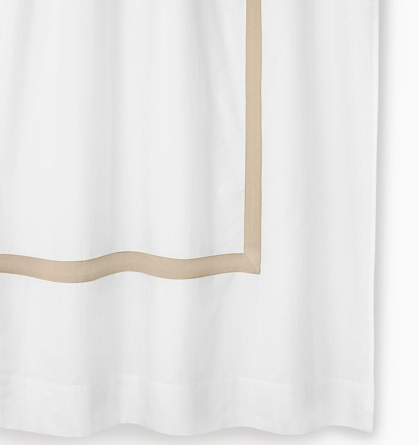 Sferra Estate | Shower Curtain White/Sand