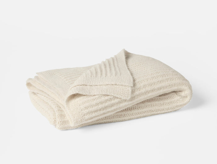 Photo of the Andes Suri Alpaca Knit | Throw ensemble.