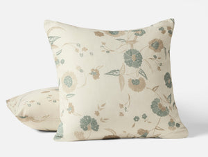 Photo of the Aurora Print | Pillow Sham ensemble.