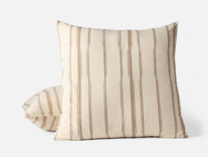 Photo of the Cazadero Stripe | Pillow Sham ensemble.