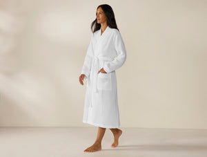 Photo of the Unisex Waffle | Robe ensemble.