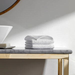 Photo of the Simple Border | Wash Cloth Set ensemble.