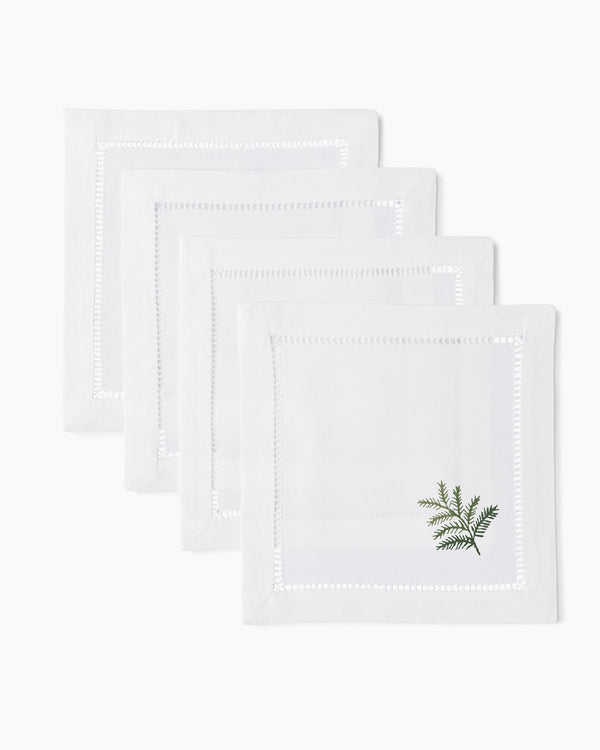 Photo of the Fern Cocktail Napkins ensemble.