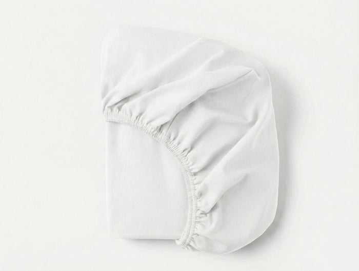 Photo of the Cloud Brushed Flannel | Fitted Sheet ensemble.