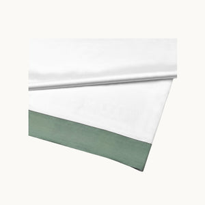 Photo of the Ebury Silk Flat Sheet ensemble.