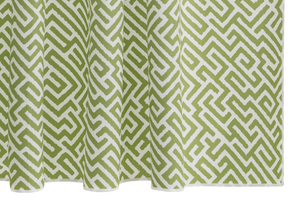 Photo of the Gabriel Shower Curtain ensemble.