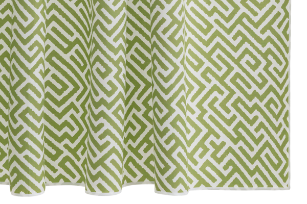 Photo of the Gabriel Shower Curtain ensemble.