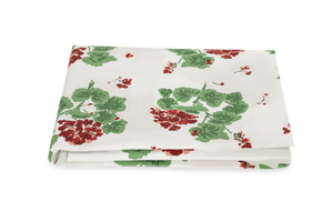 Photo of the Geranium | Fitted Sheet ensemble.