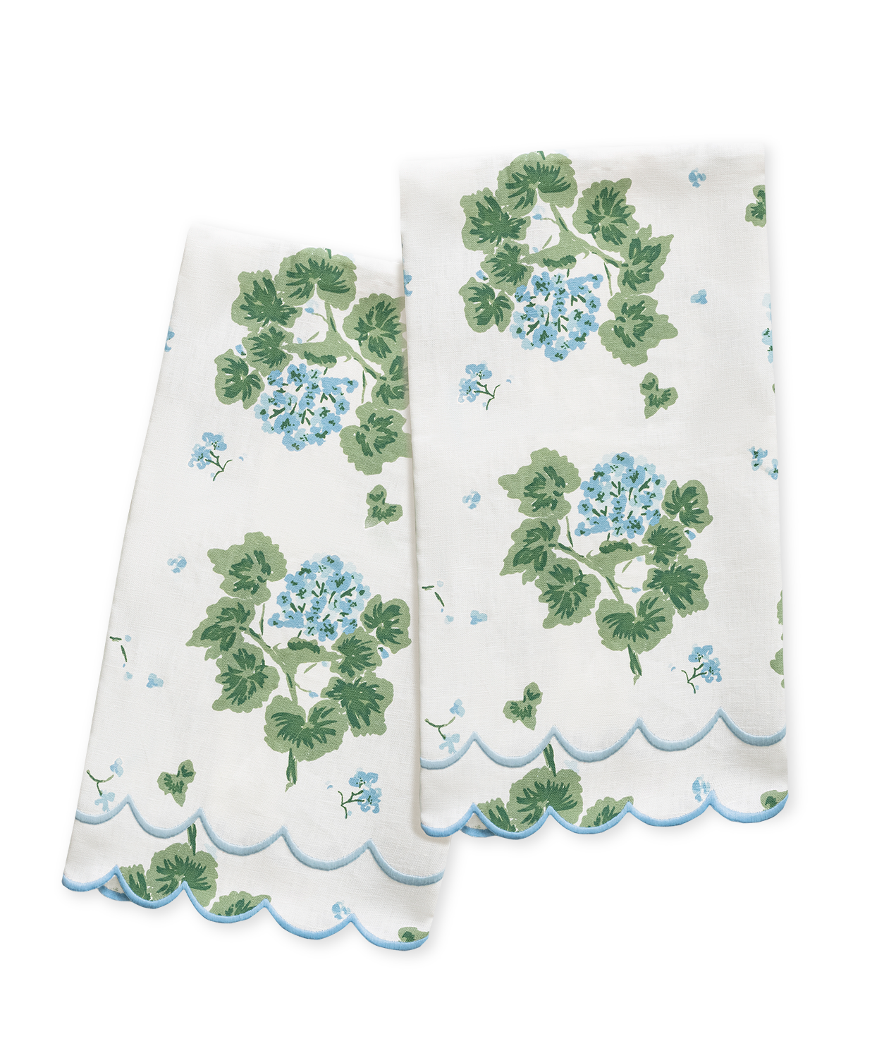 Geranium Linen | Guest Towel Set