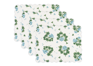 Photo of the Geranium Linen | Placemat Set ensemble.