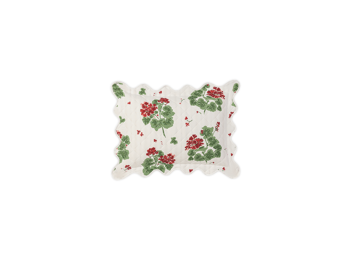 Geranium | Quilted Sham