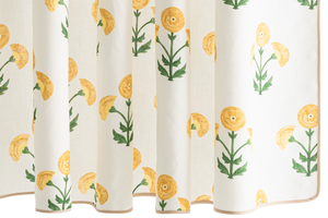 Photo of the Gisele Shower Curtain ensemble.