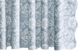 Photo of the Granada Shower Curtain ensemble.