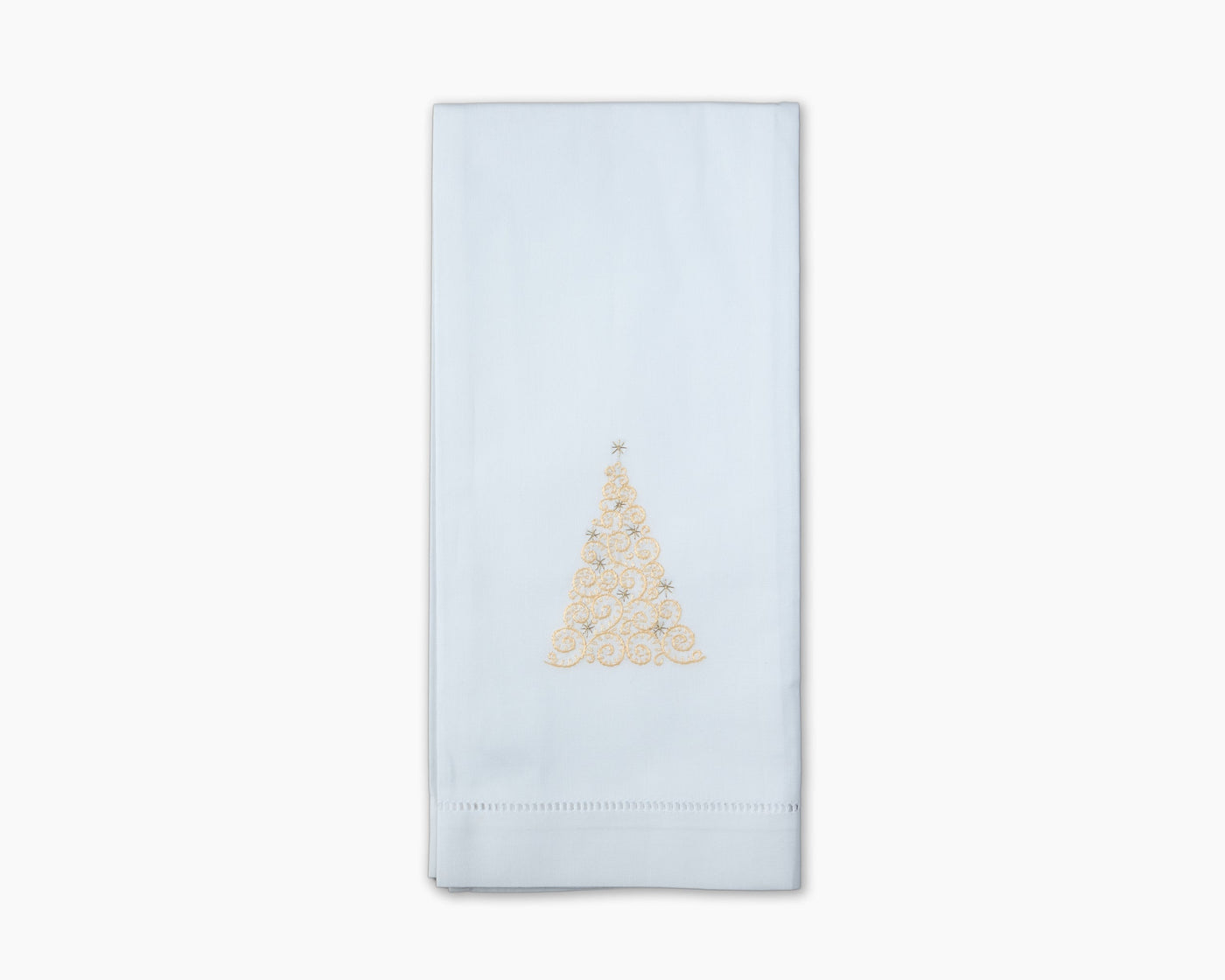 Christmas Tree Swirl Hand Towel