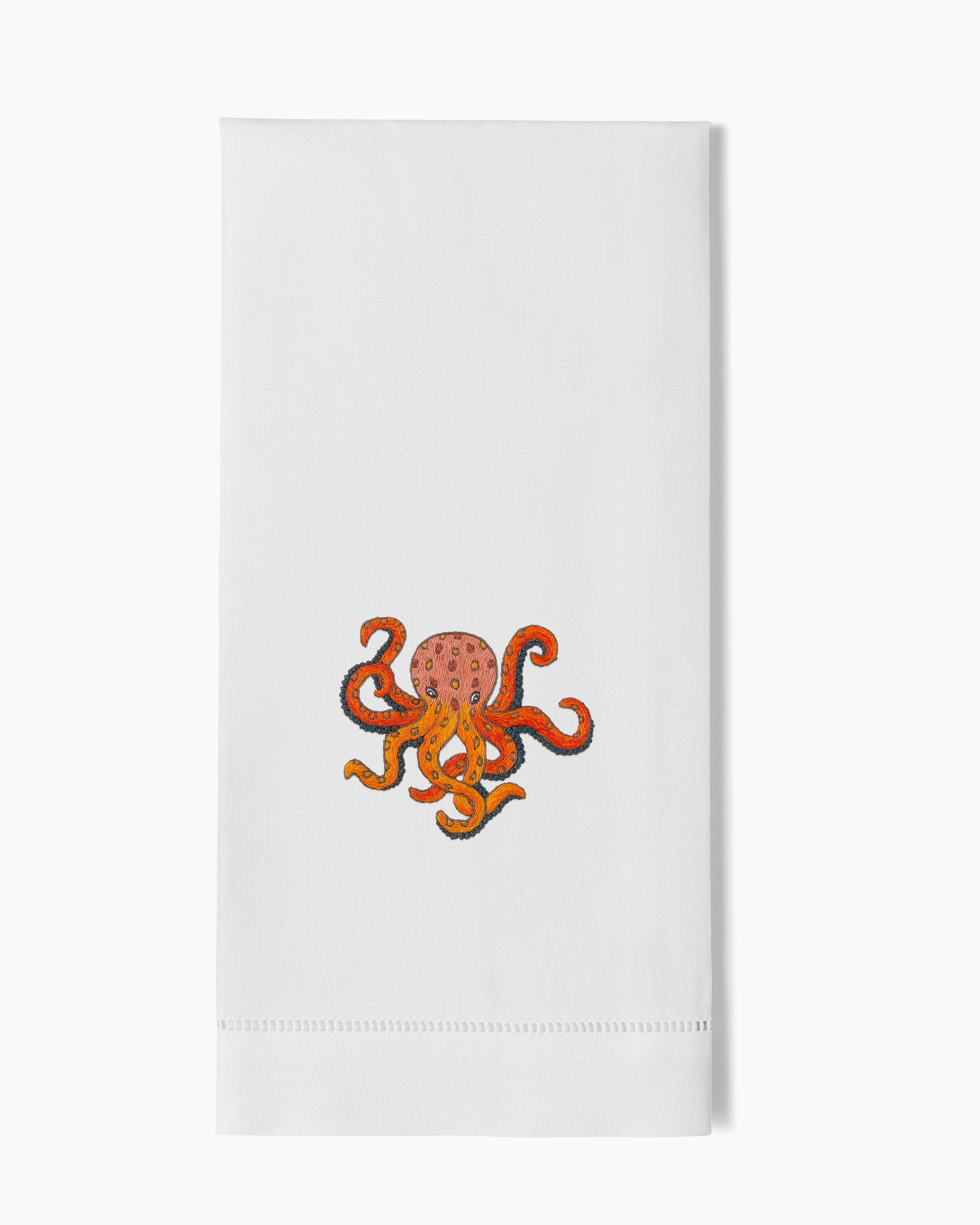 Henry Handwork Octopus Hand Towel - Thumbnail 4