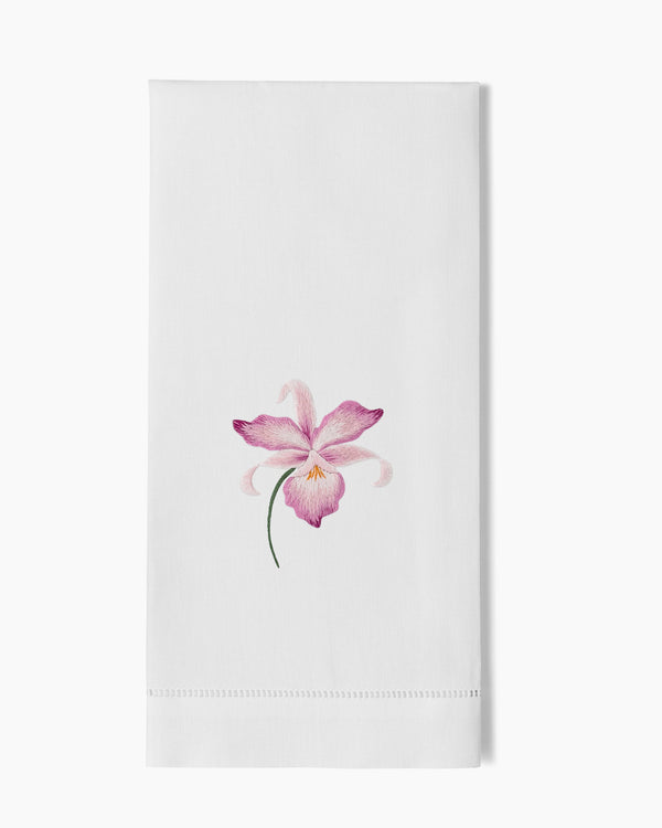 Photo of the Orchid Gala Hand Towel ensemble.