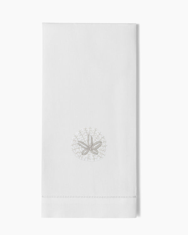 Photo of the Sand Dollar Hand Towel ensemble.