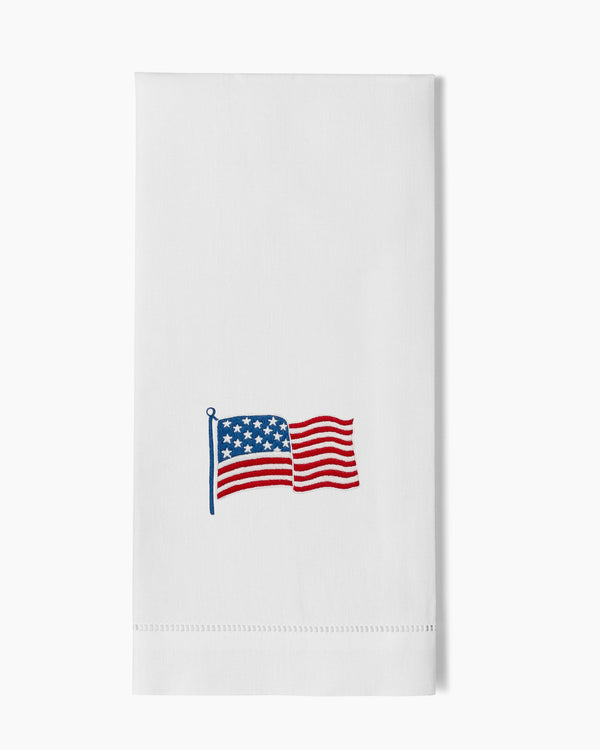 Photo of the Stars & Stripes Hand Towel ensemble.