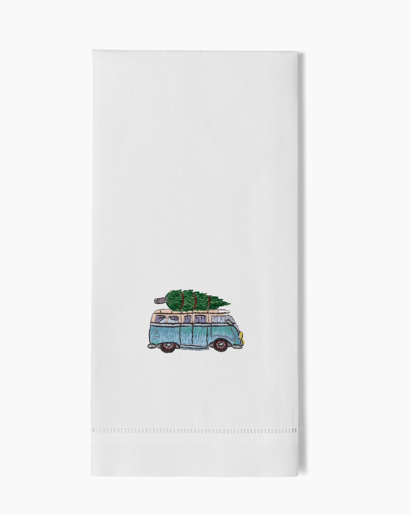 VW Bus Tree Hand Towel