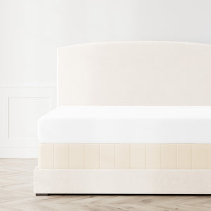 Photo of the Hammered | Box Spring Cover ensemble.