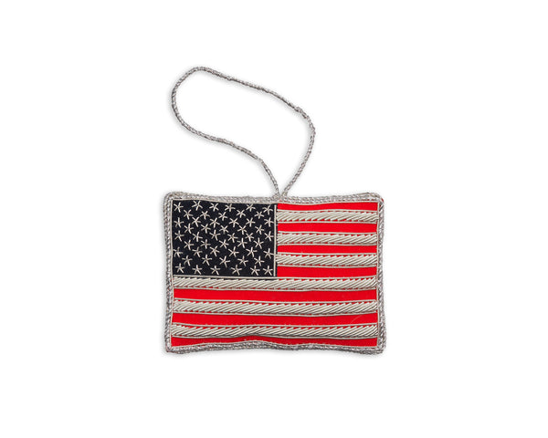 Photo of the American Flag | Ornament ensemble.